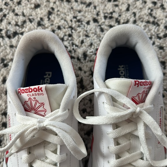 Red & White Reeboks - Picture 2 of 8